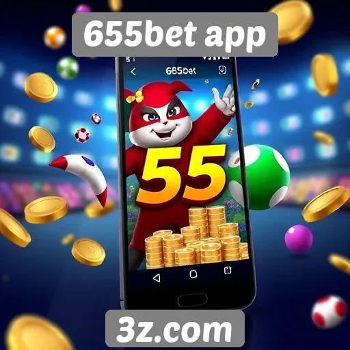 Variedade de jogos disponíveis no 655bet app